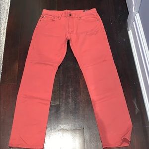 Light Red Ralph Lauren Trousers